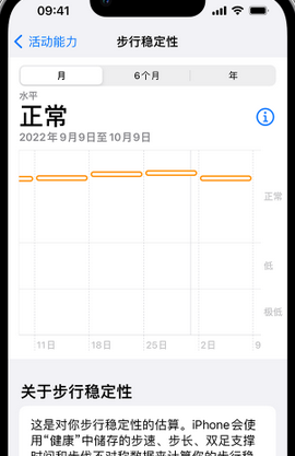 扎鲁特iPhone手机维修如何在iPhone开启'步行稳定性通知'