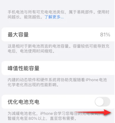 扎鲁特苹果15维修分享iPhone15充电到80%就充不进电了怎么办 