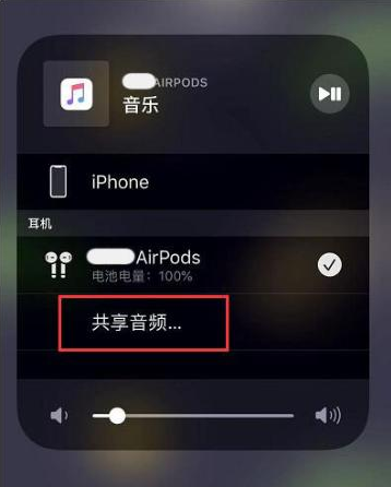 扎鲁特苹果14音频维修点分享iPhone14音频共享设置方法 