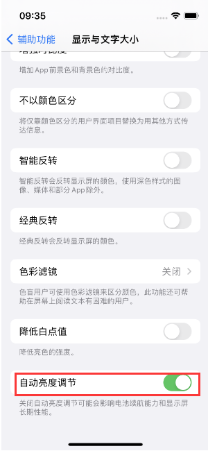 扎鲁特苹果15维修店分享iPhone 15 Pro系列屏幕亮度 