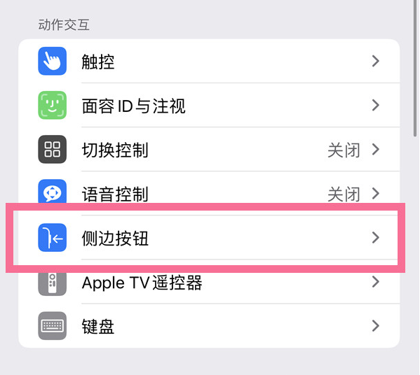 扎鲁特苹果14维修店分享iPhone14 Plus侧键双击下载功能关闭方法 