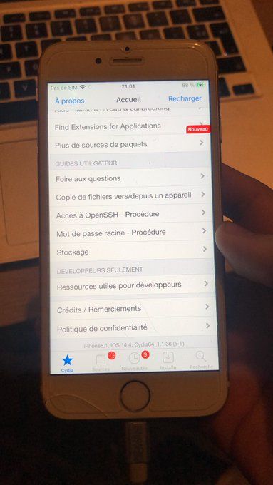 扎鲁特苹果手机维修分享iOS 14.4已被成功破解 